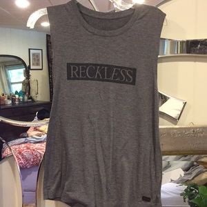 Gray tank top